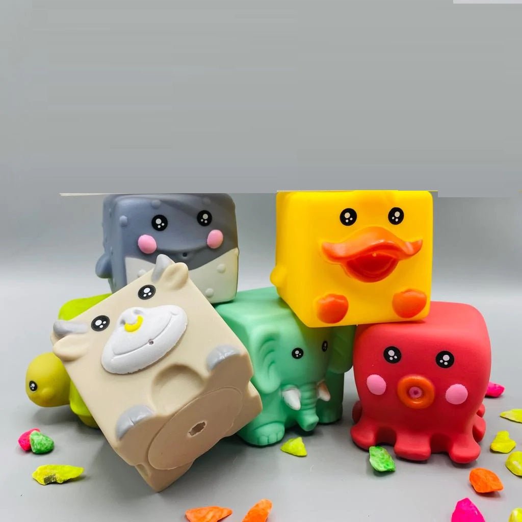 مكعبات الحيوانات والبناء للبيبي - KIDSBOX