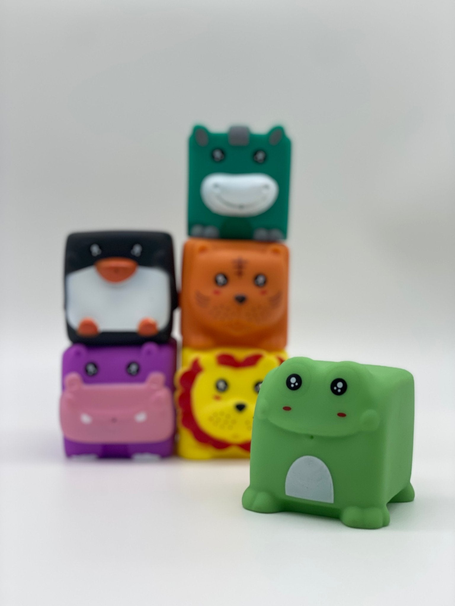 مكعبات الحيوانات والبناء للبيبي - KIDSBOX