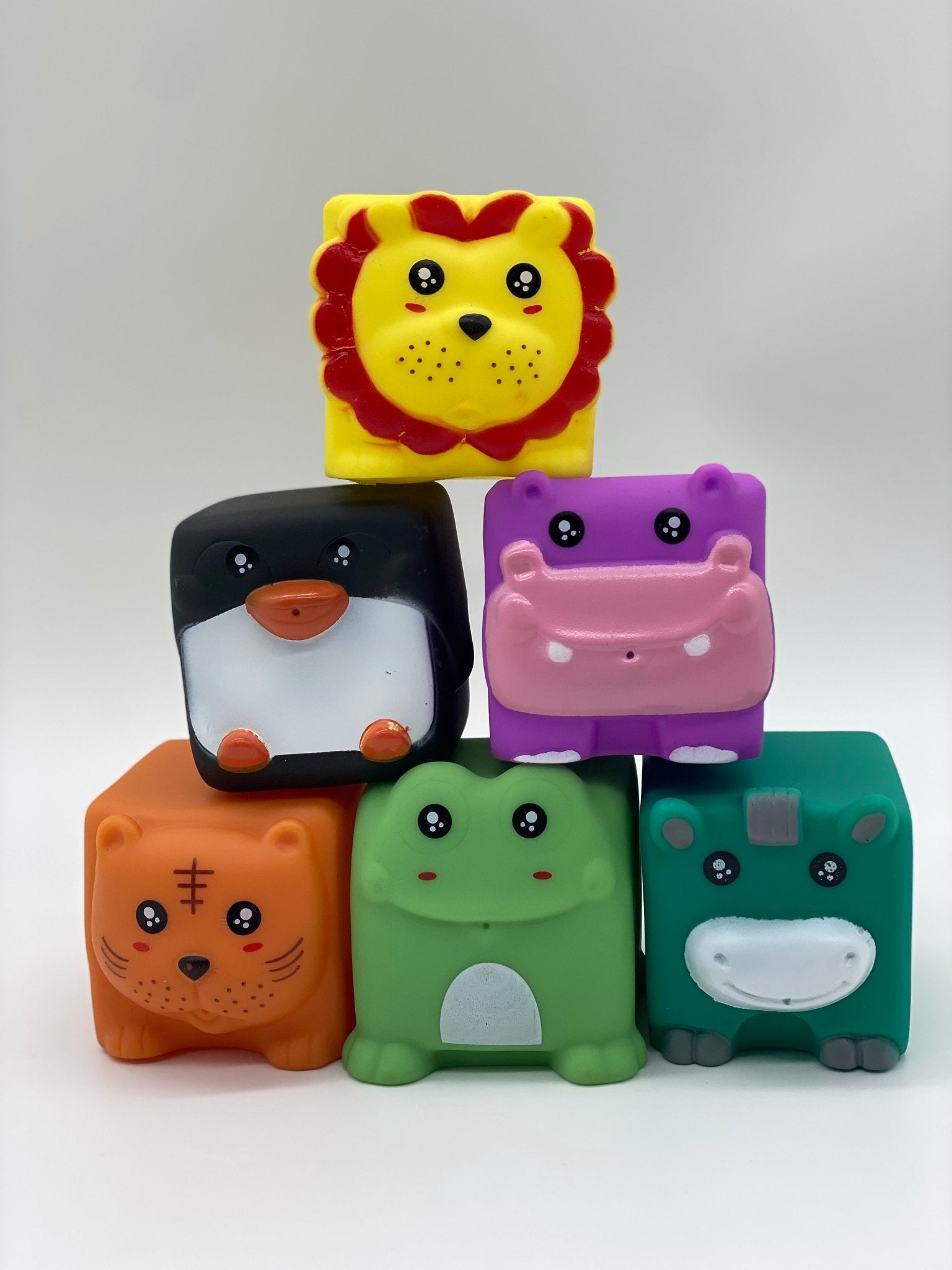 مكعبات الحيوانات والبناء للبيبي - KIDSBOX