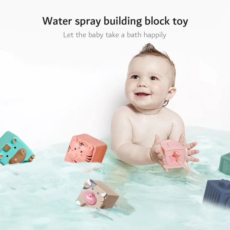 مكعبات الحيوانات والبناء للبيبي - KIDSBOX