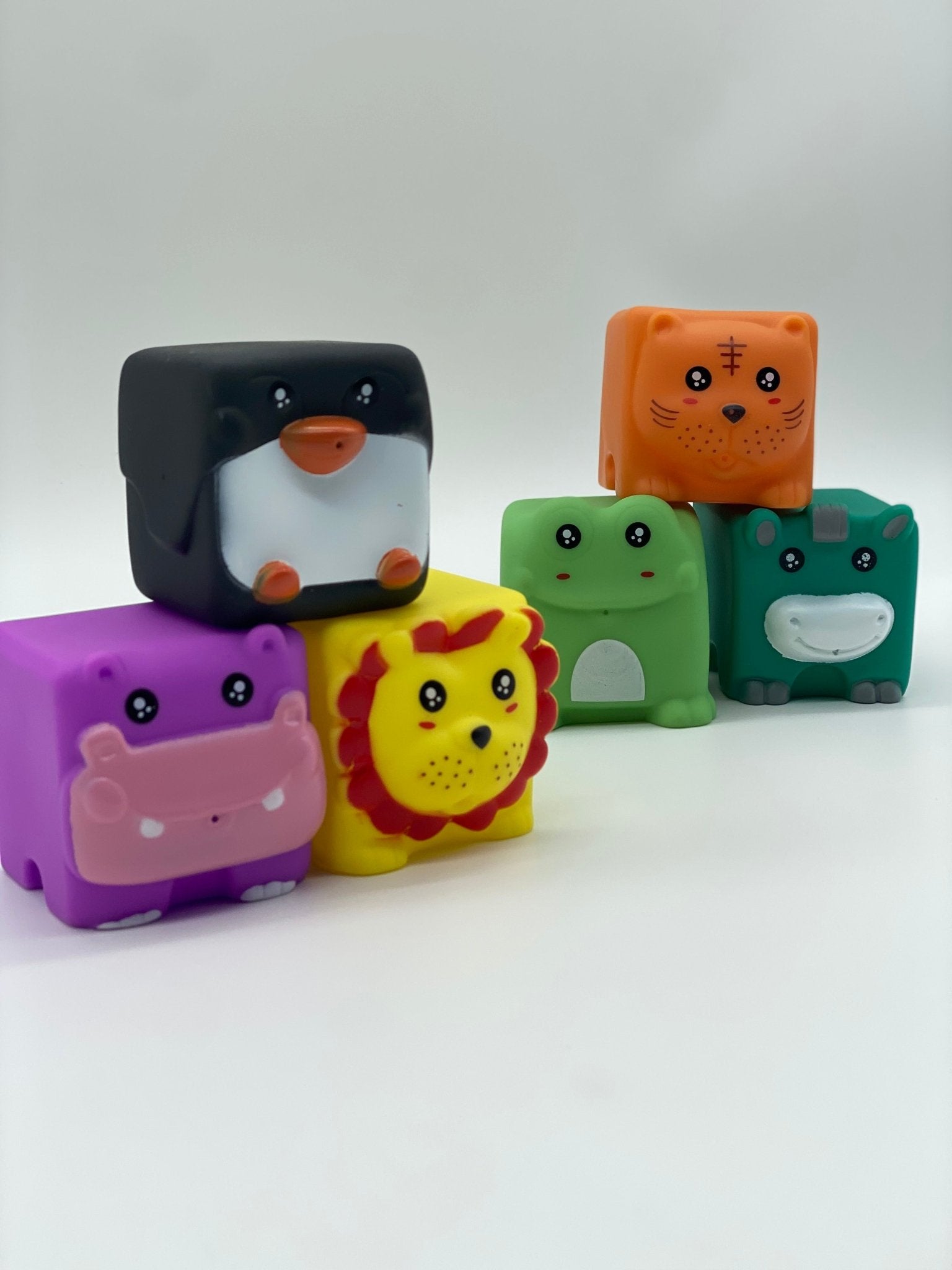مكعبات الحيوانات والبناء للبيبي - KIDSBOX