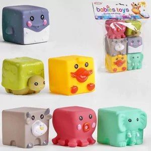 مكعبات الحيوانات والبناء للبيبي - KIDSBOX