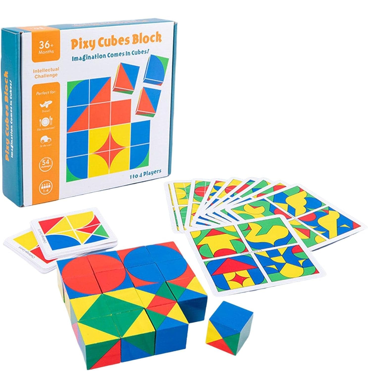 مكعبات بيكسي ثلاثية الأبعاد - KIDSBOX