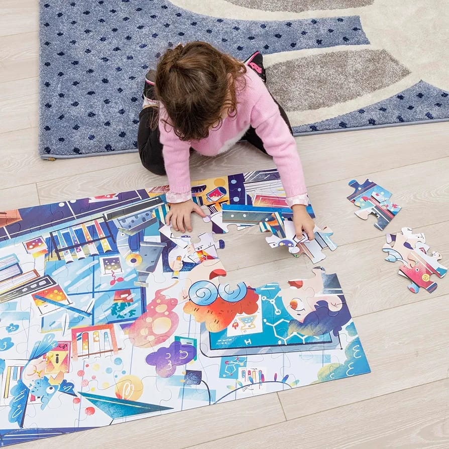 (مختبر) حقيبة بازل 72 قطعة حجم كبير - KIDSBOX