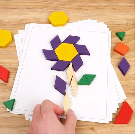 موازيك و بازل الأشكال الهندسية - KIDSBOX