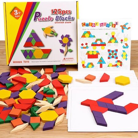 موازيك و بازل الأشكال الهندسية - KIDSBOX