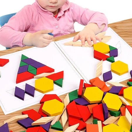 موازيك و بازل الأشكال الهندسية - KIDSBOX