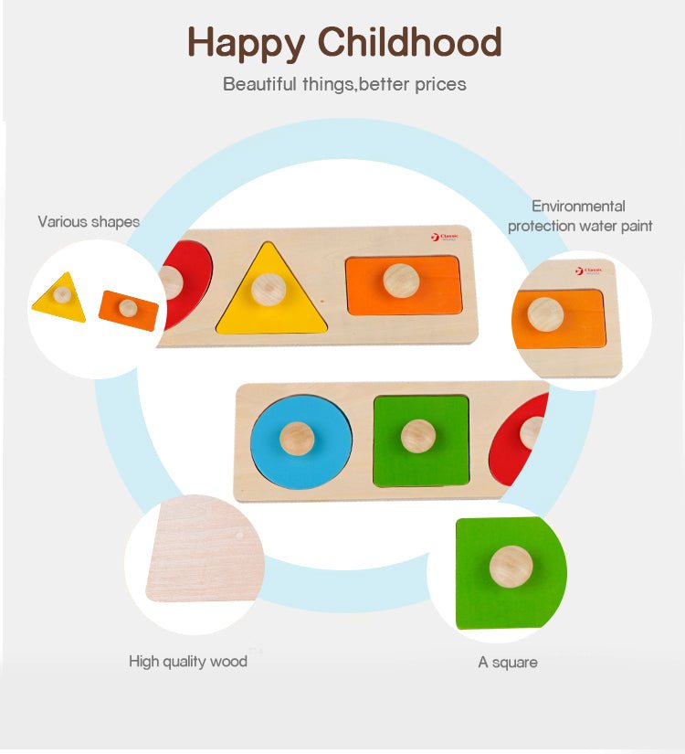 مطابقه اشكال هندسيه مقبض - KIDSBOX