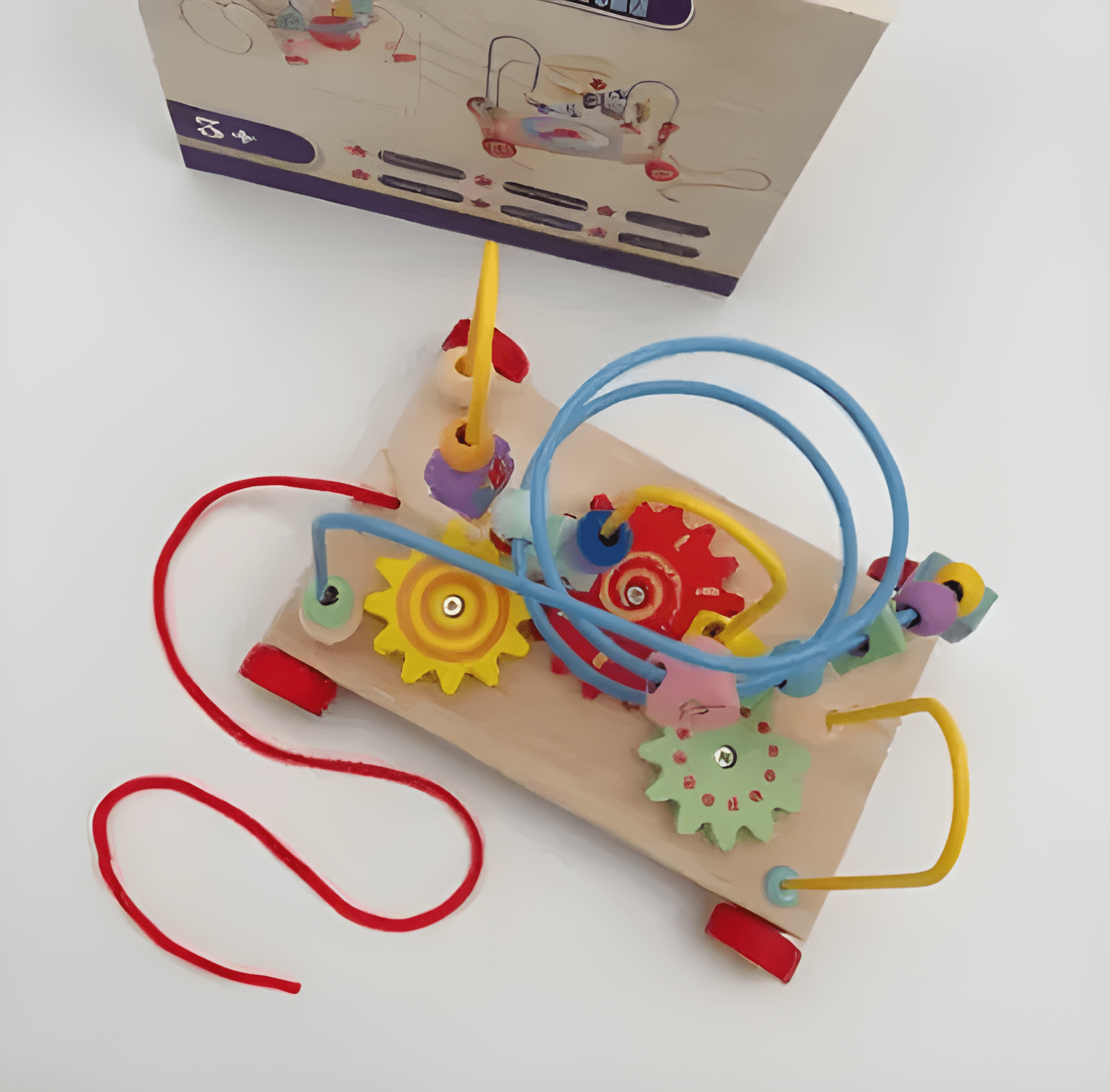 متاهة حل المشكلات مع ساعة - KIDSBOX