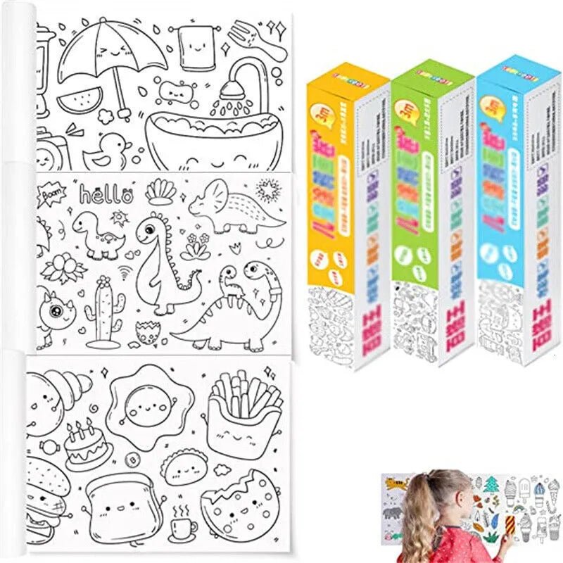 رول تلوين 3 متر - KIDSBOX