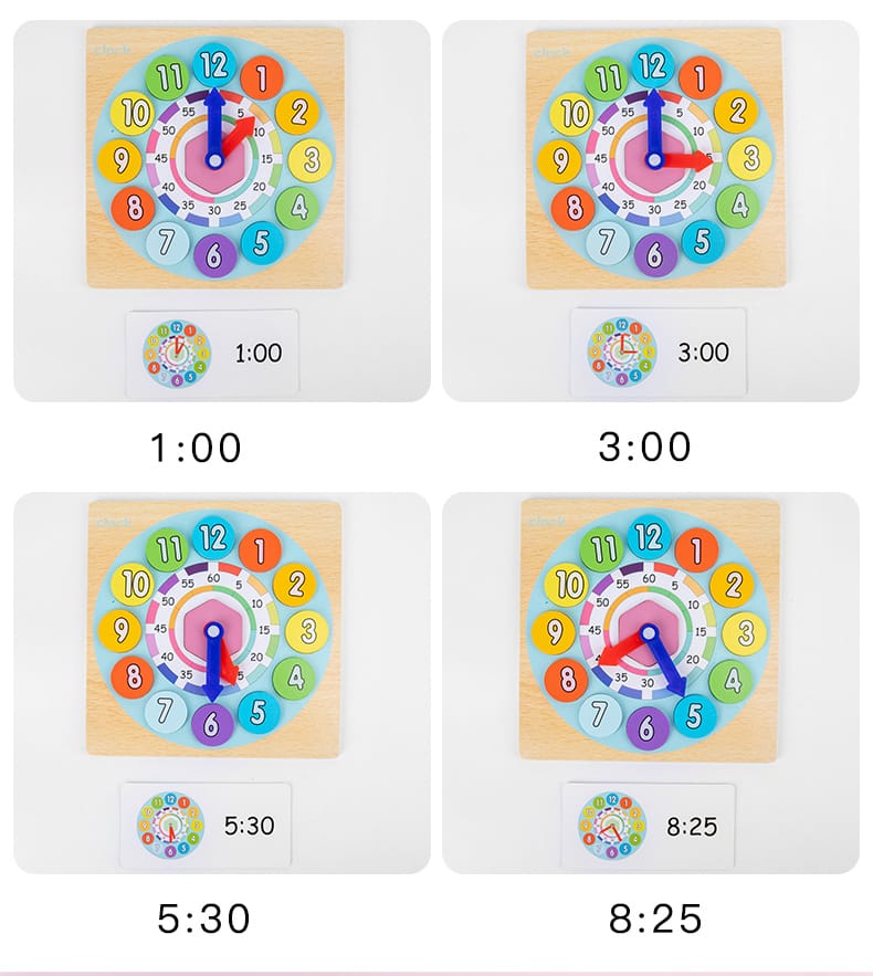 ساعة خشبية رقمية - KIDSBOX