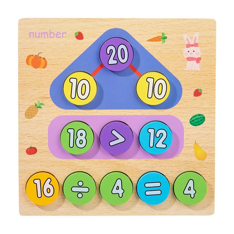ساعة خشبية رقمية - KIDSBOX
