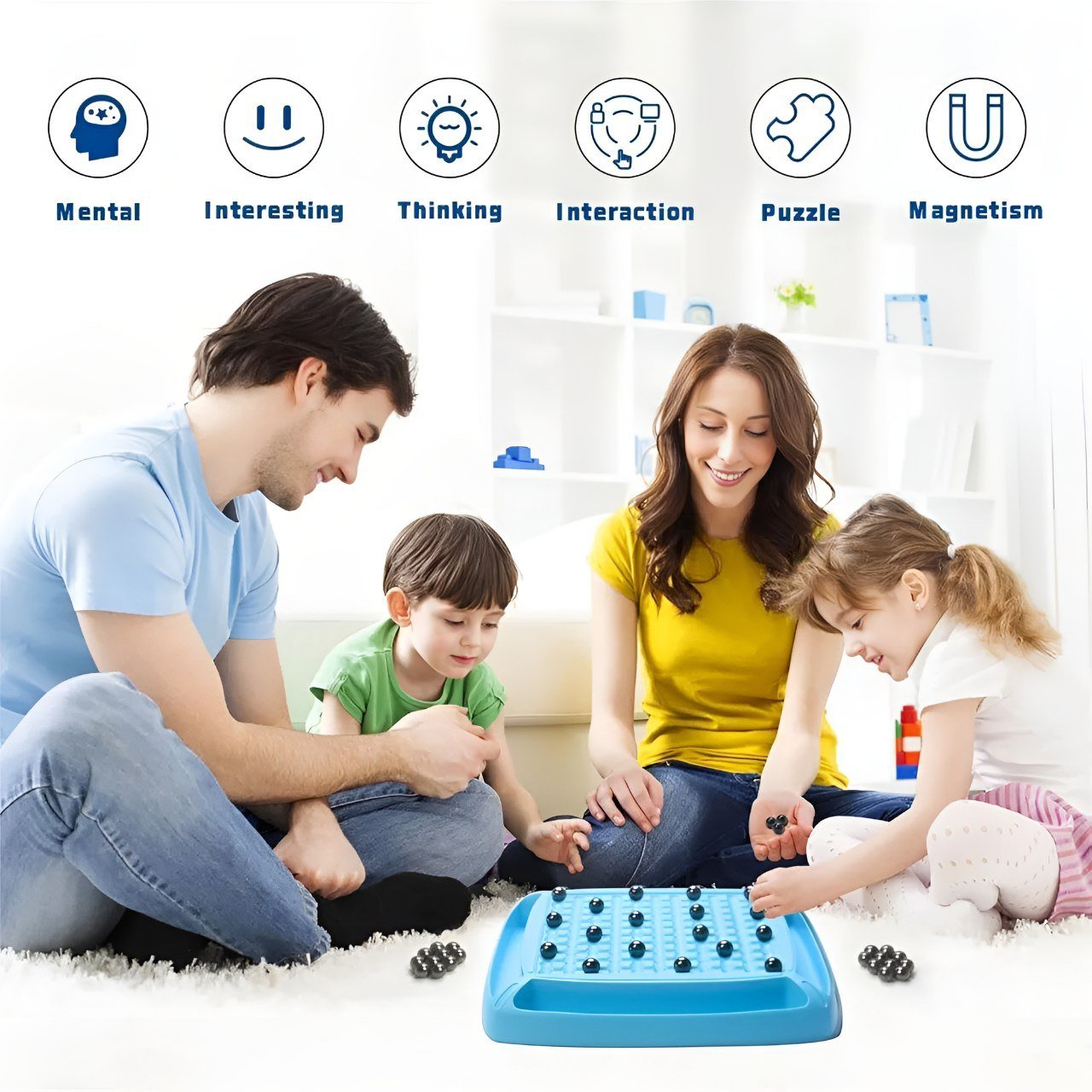 شطرنج مغناطيس - لعبة التحدي - KIDSBOX