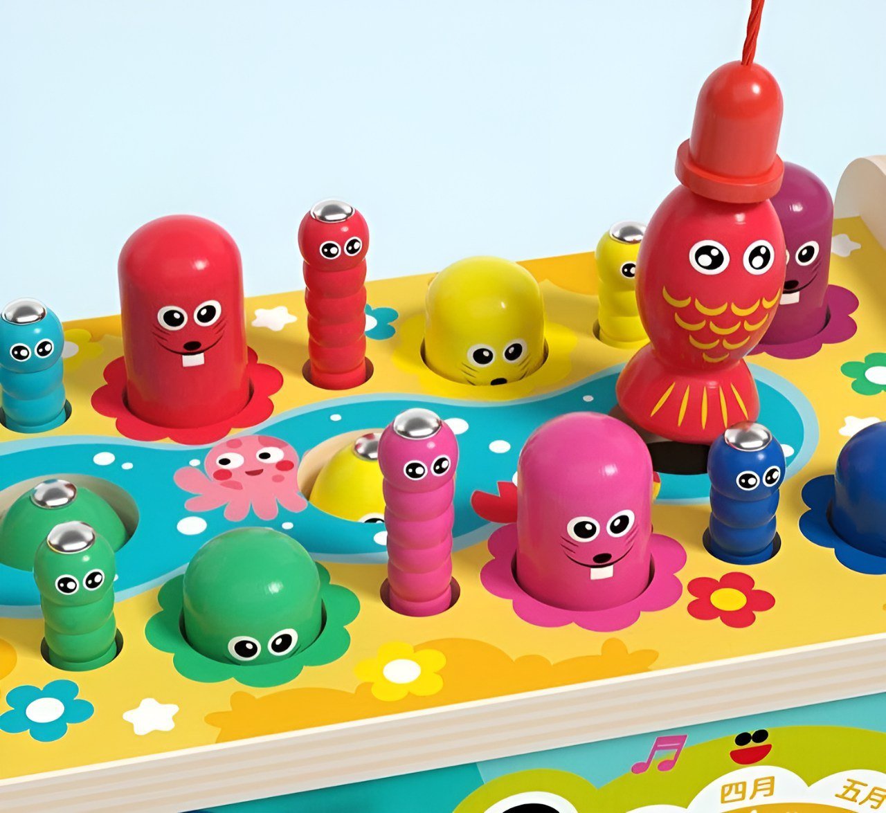 صندوق الأنشطة 4 *1 - العاب الطرق صيد - شكل أسد - KIDSBOX