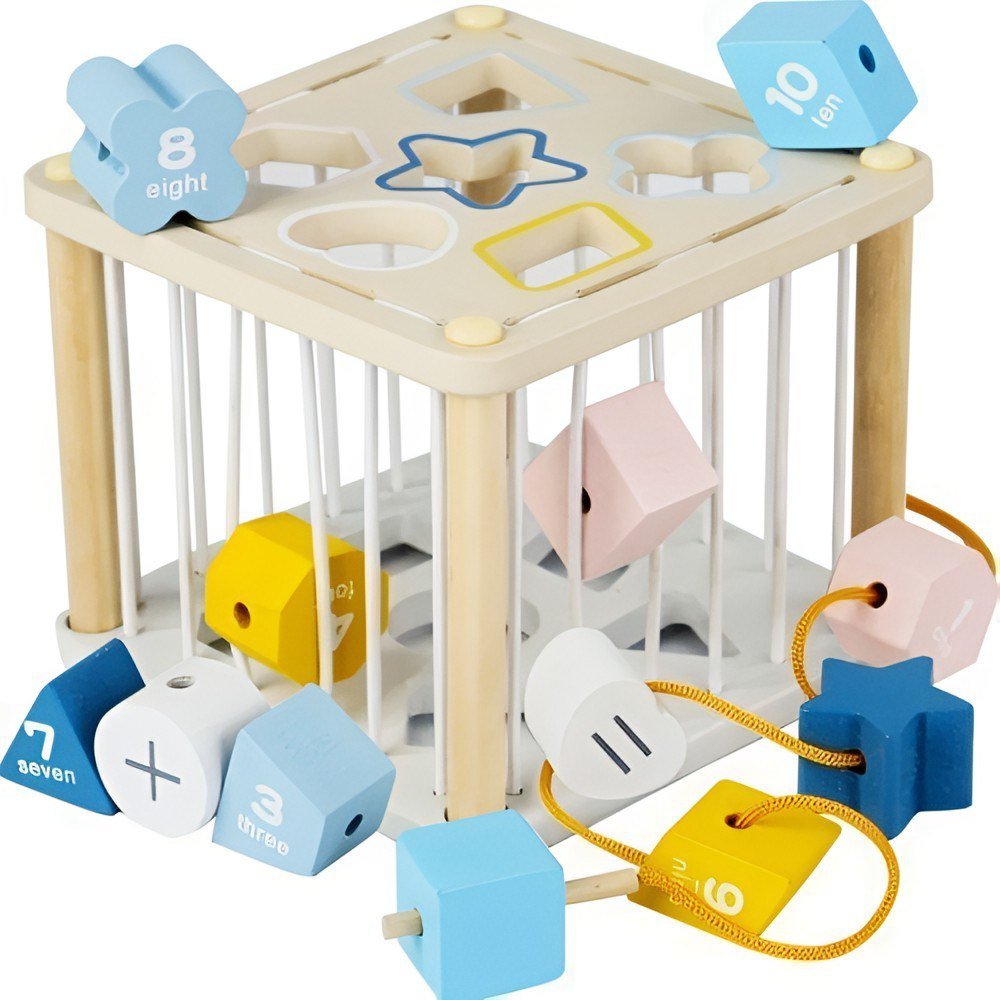 صندوق الأشكال واللضم - KIDSBOX