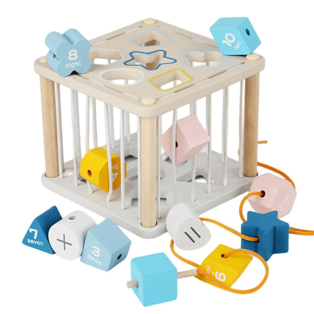 صندوق الأشكال واللضم - KIDSBOX