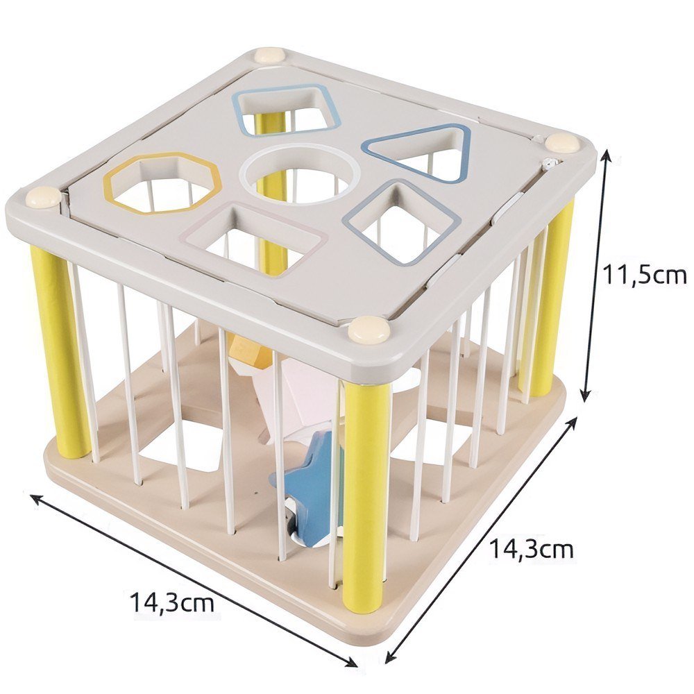 صندوق الأشكال واللضم - KIDSBOX