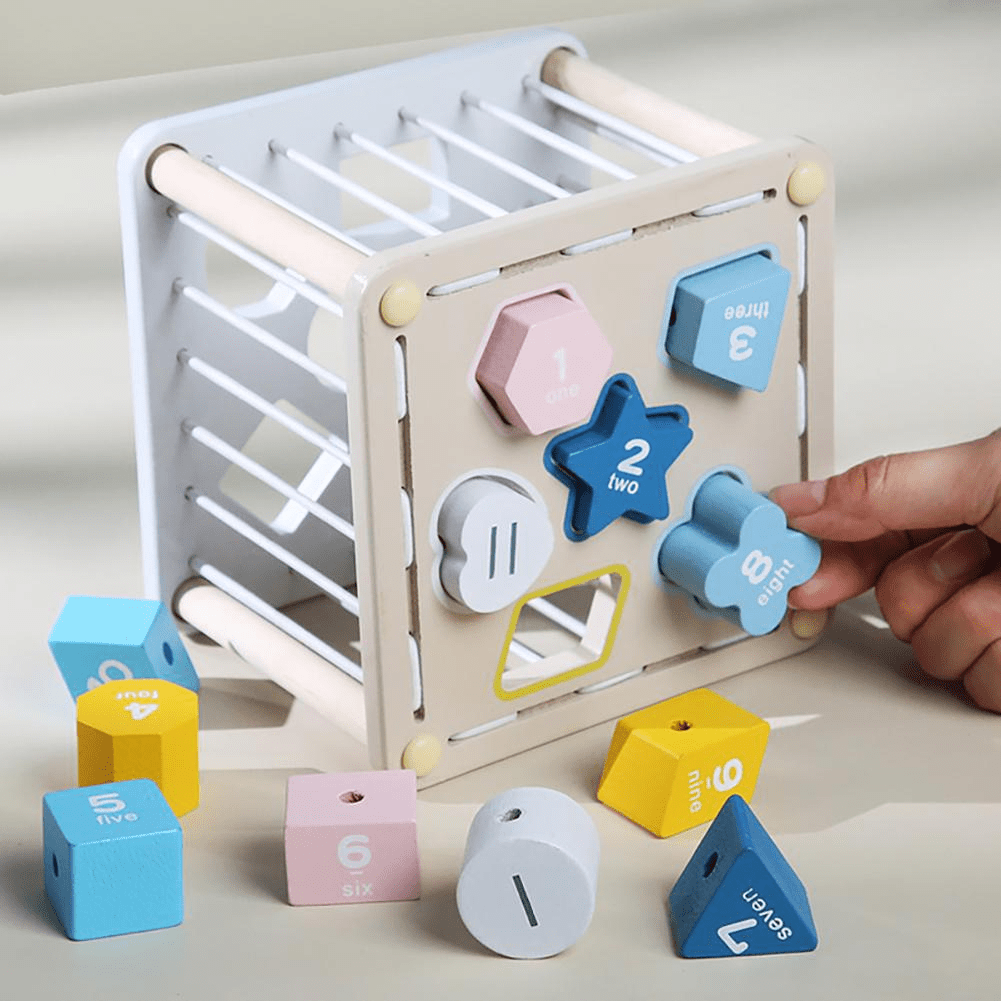 صندوق الأشكال واللضم - KIDSBOX