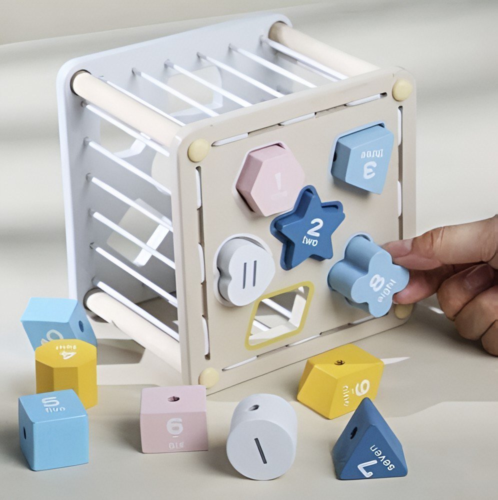 صندوق الأشكال واللضم - KIDSBOX