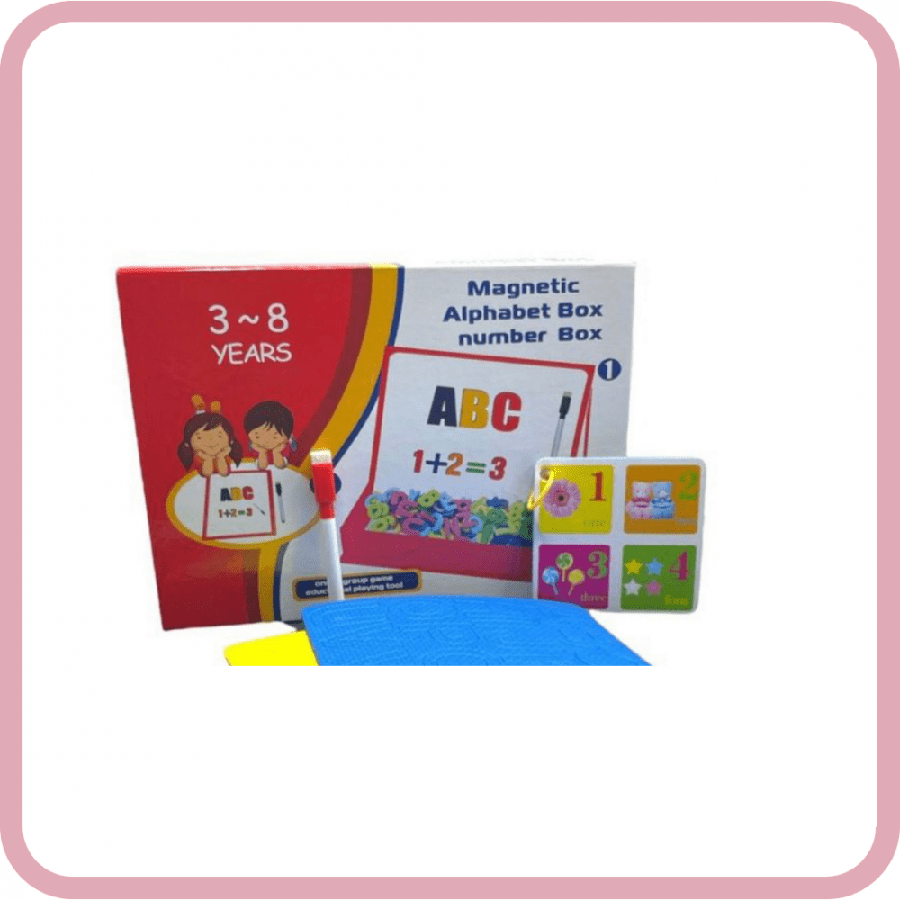 صندوق الحروف الإنجليزية المغناطيسية - KIDSBOX
