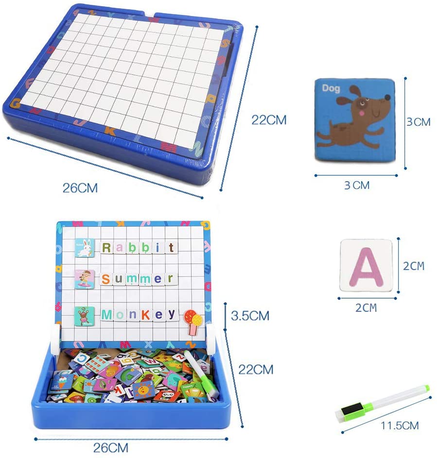 صندوق الحروف المغناطيسي - انجليزي - KIDSBOX