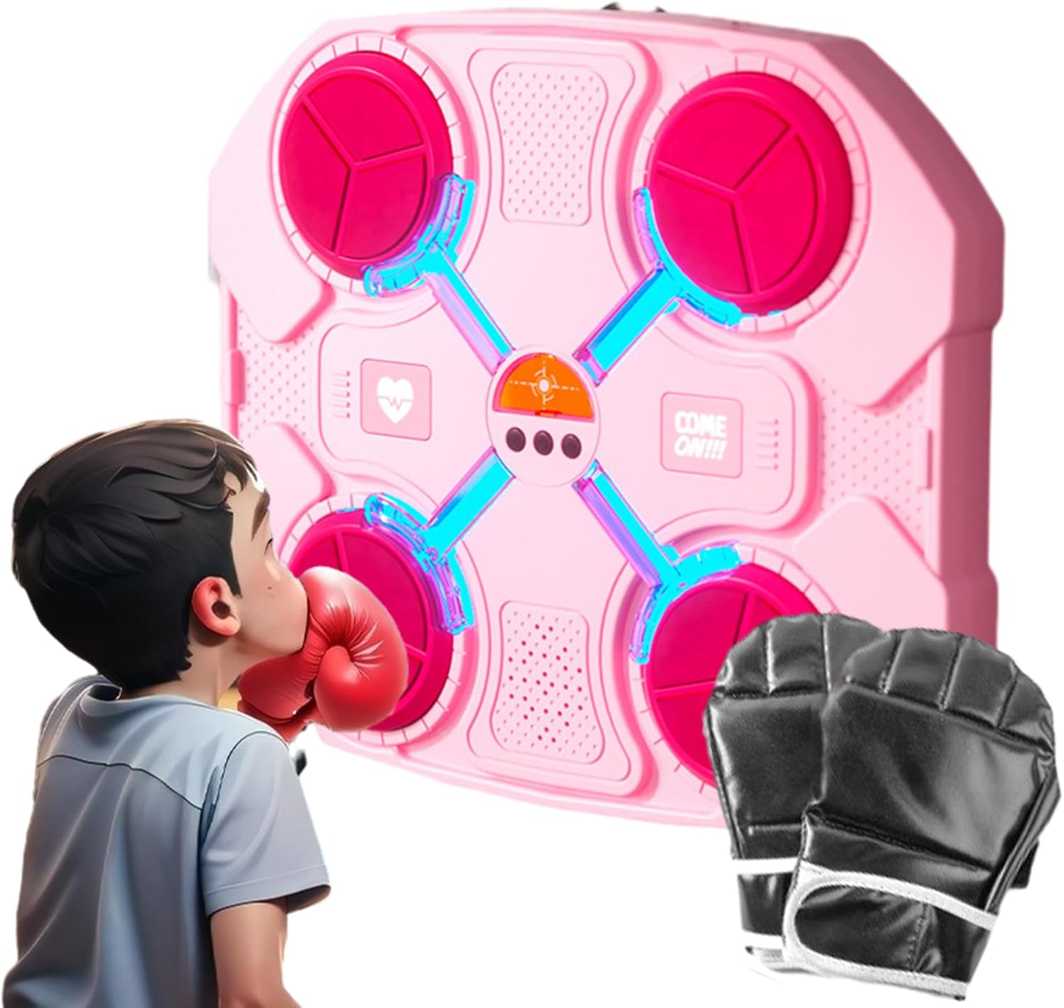 صندوق الملاكمة (لون زهري) - KIDSBOX