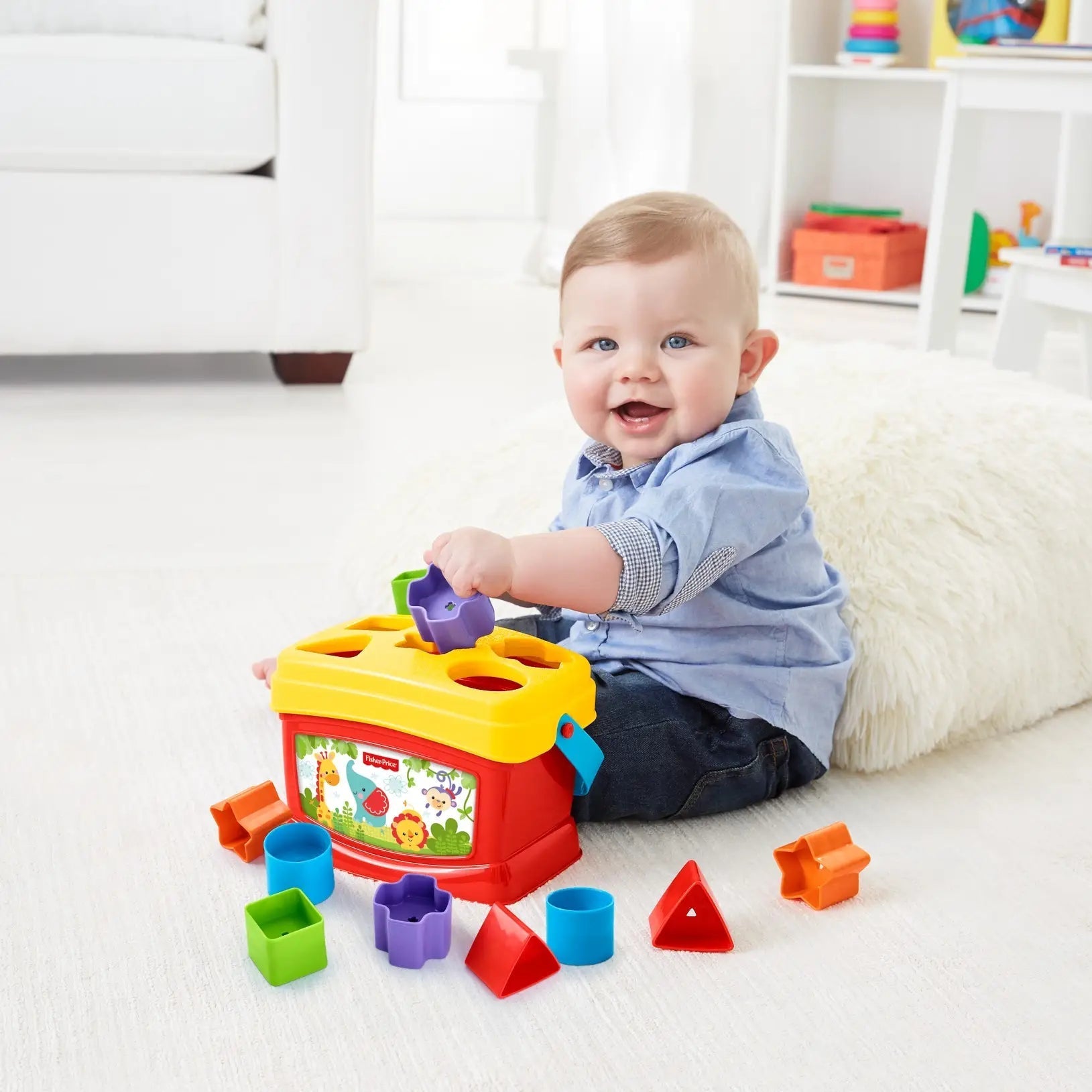 صندوق تعليمي بالأشكال - KIDSBOX