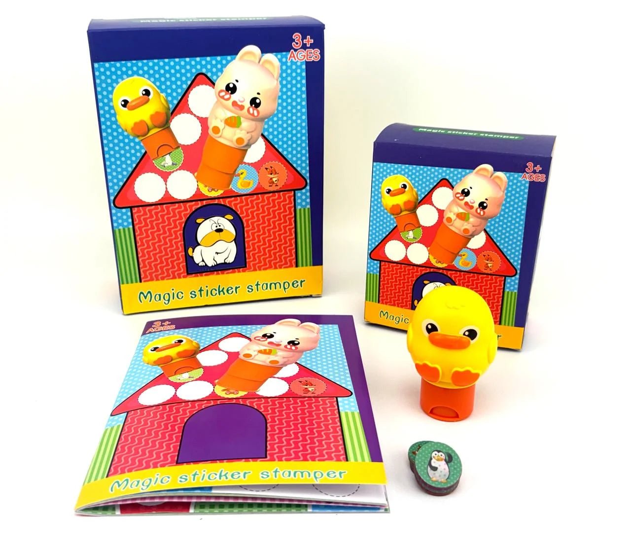ستيكرز عدد 200 مع كتاب ابداعي - KIDSBOX