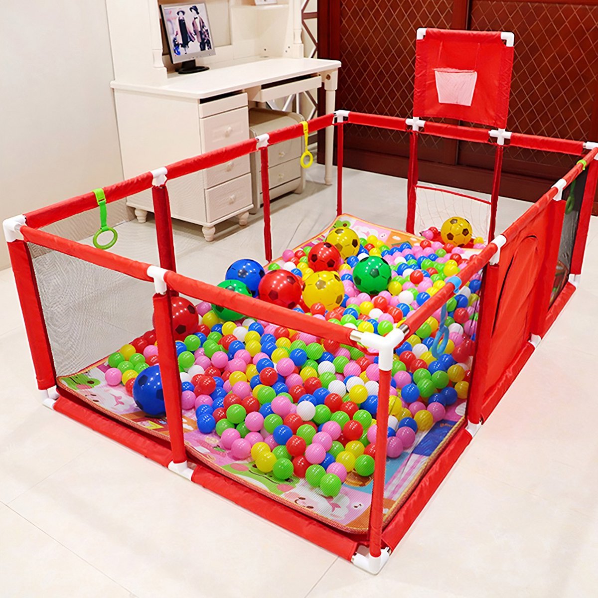 سياج لعب محمول للأطفال - KIDSBOX
