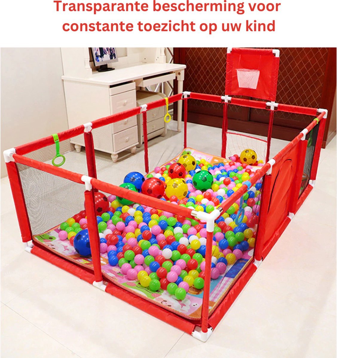 سياج لعب محمول للأطفال - KIDSBOX