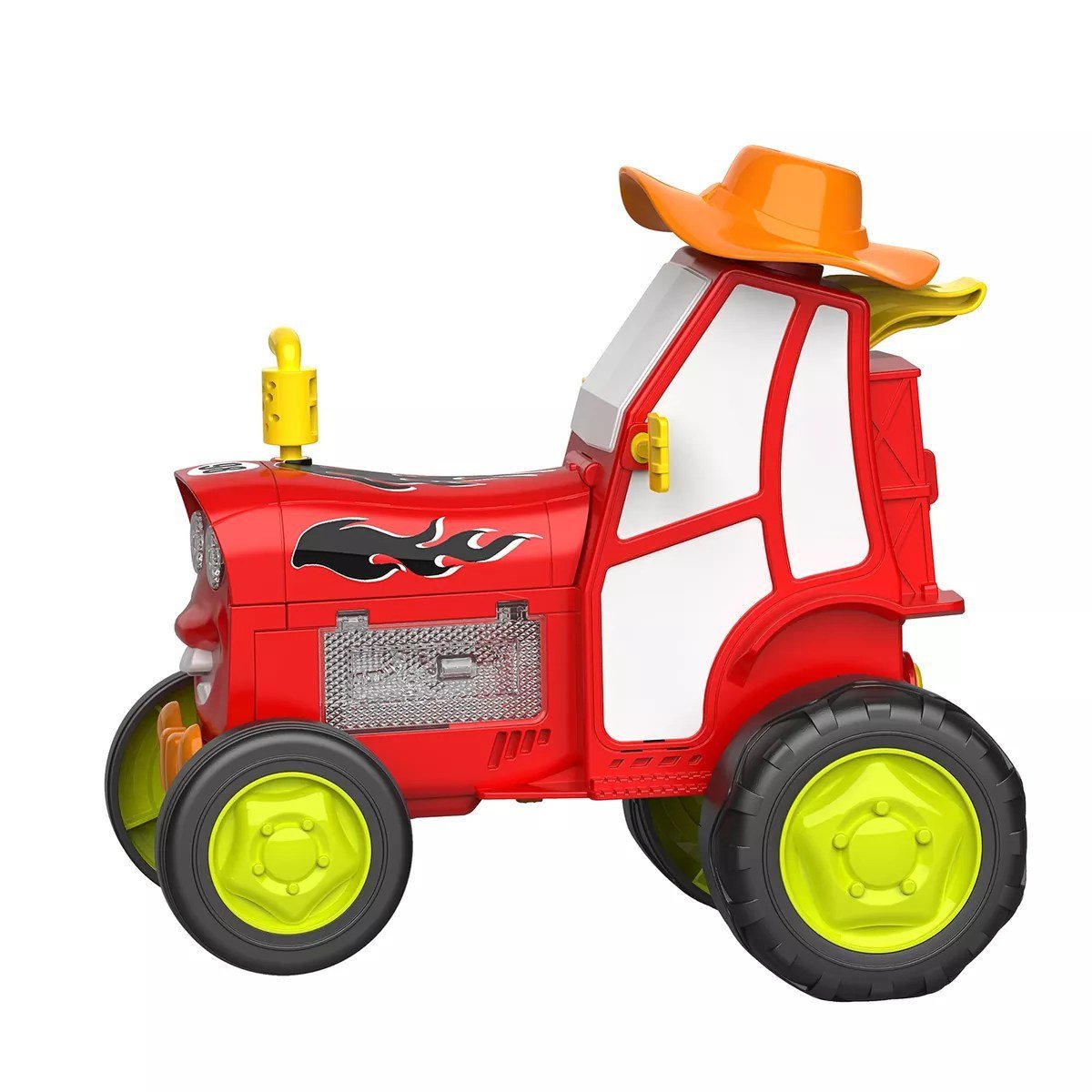 سيارة القفز المجنونة - إضاءة وموسيقى وجهاز تحكم - KIDSBOX