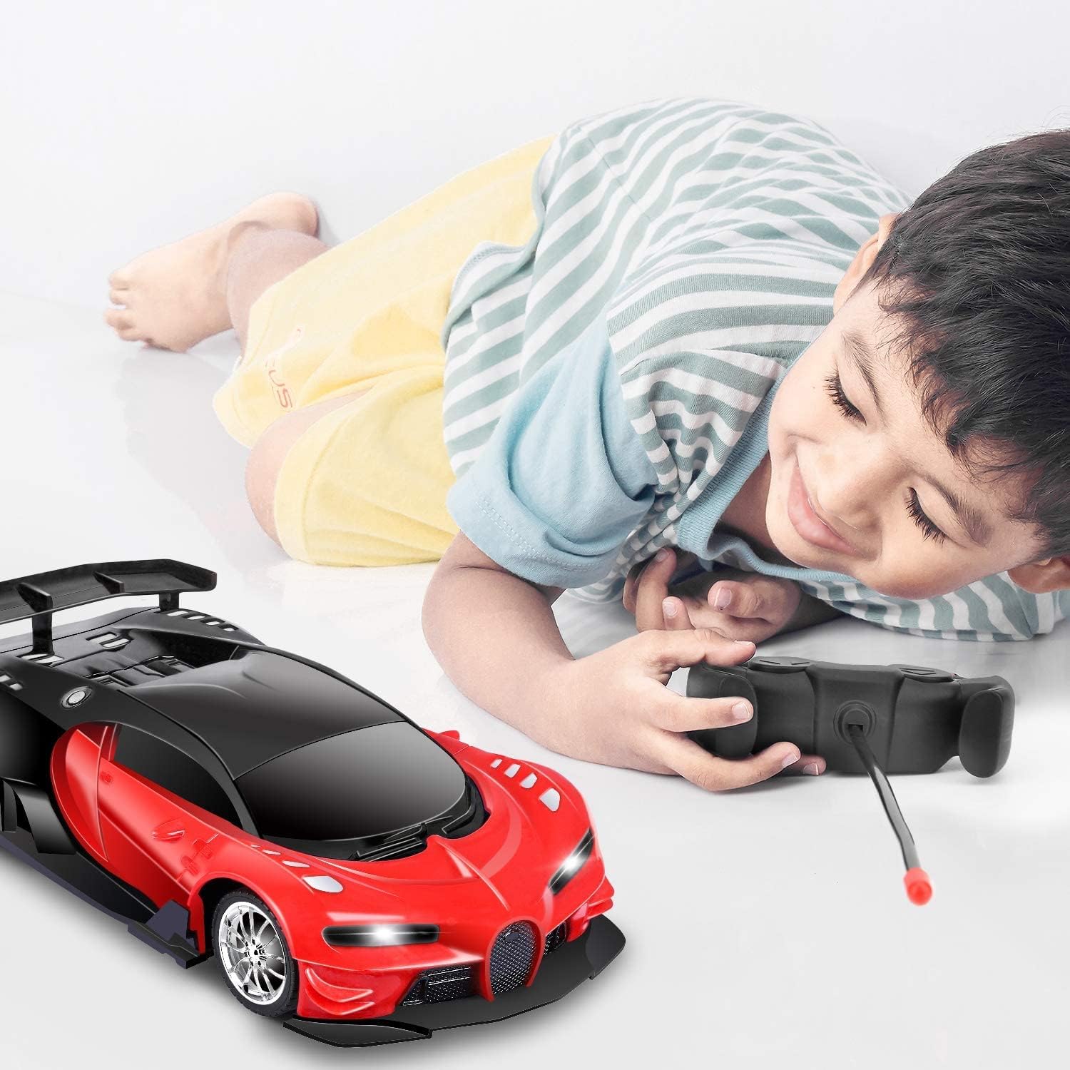 سيارة سباق كهربائية بجهاز تحكم عن بعد - KIDSBOX
