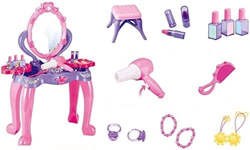 طاولة مكياج الأميرة مع اكسسوارات - KIDSBOX