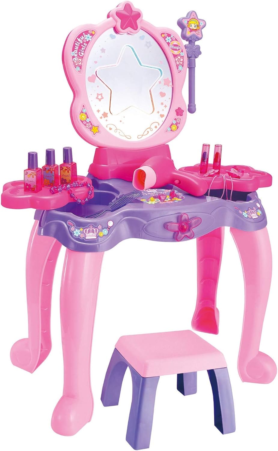 طاولة مكياج الأميرة مع اكسسوارات - KIDSBOX