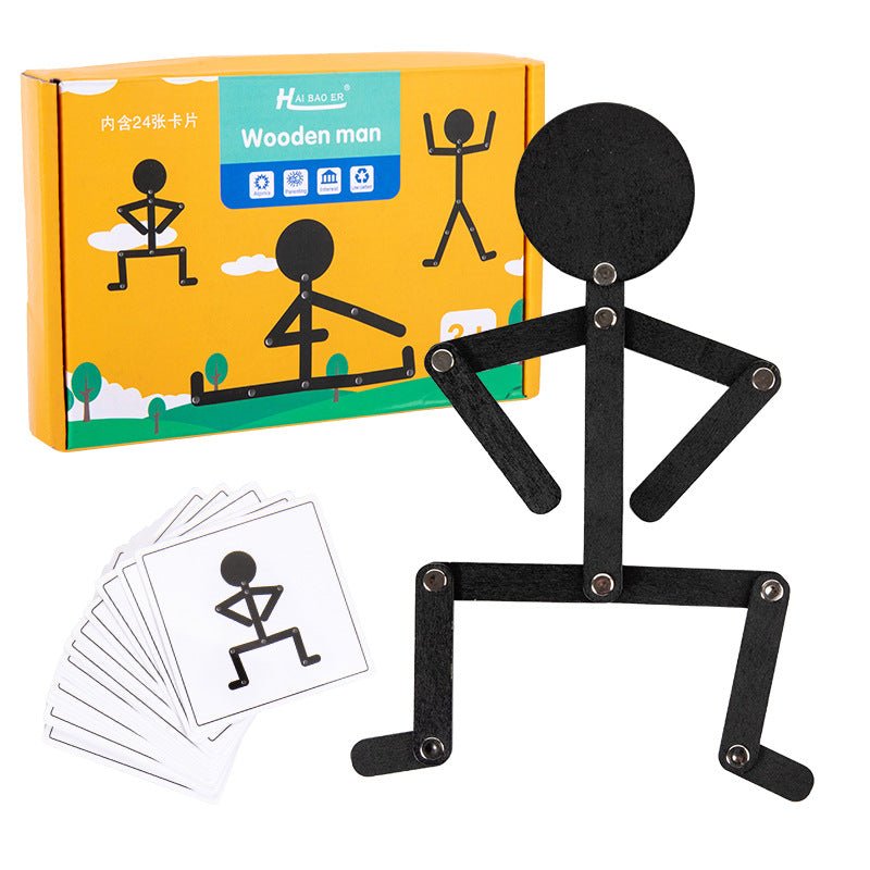 تحريك الرجل الخشبي - KIDSBOX