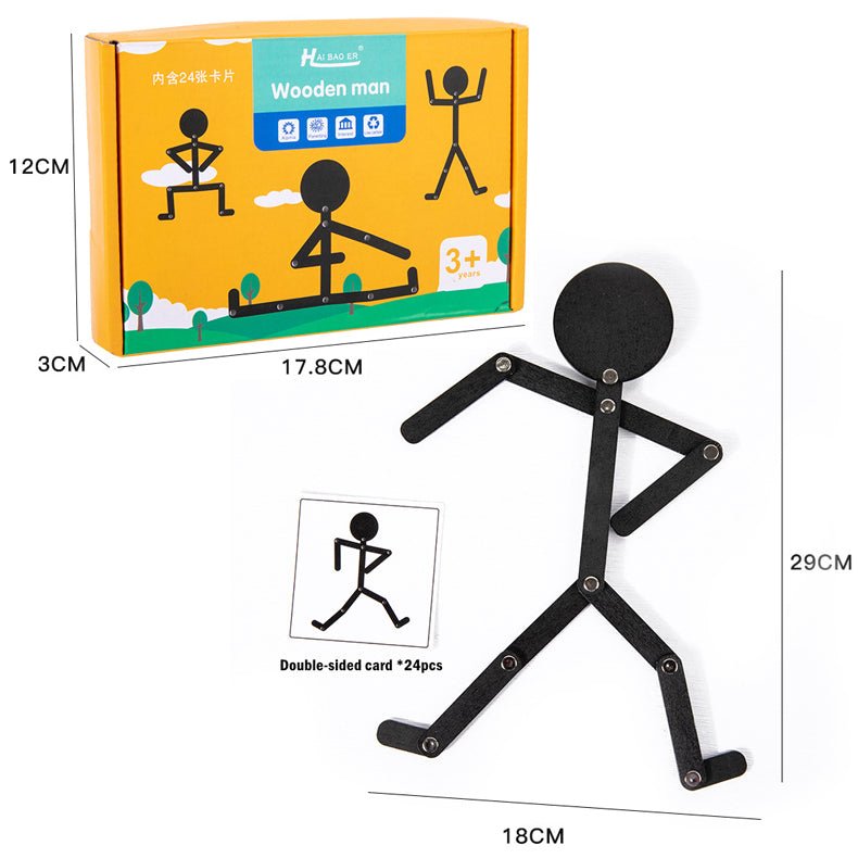 تحريك الرجل الخشبي - KIDSBOX