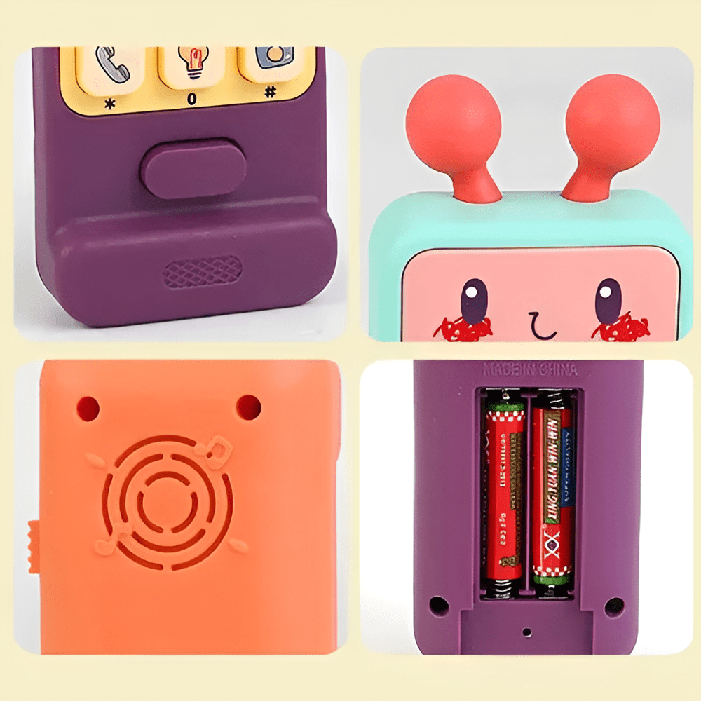 تليفون البيبي الذكي - يعمل بالبطاريات - KIDSBOX