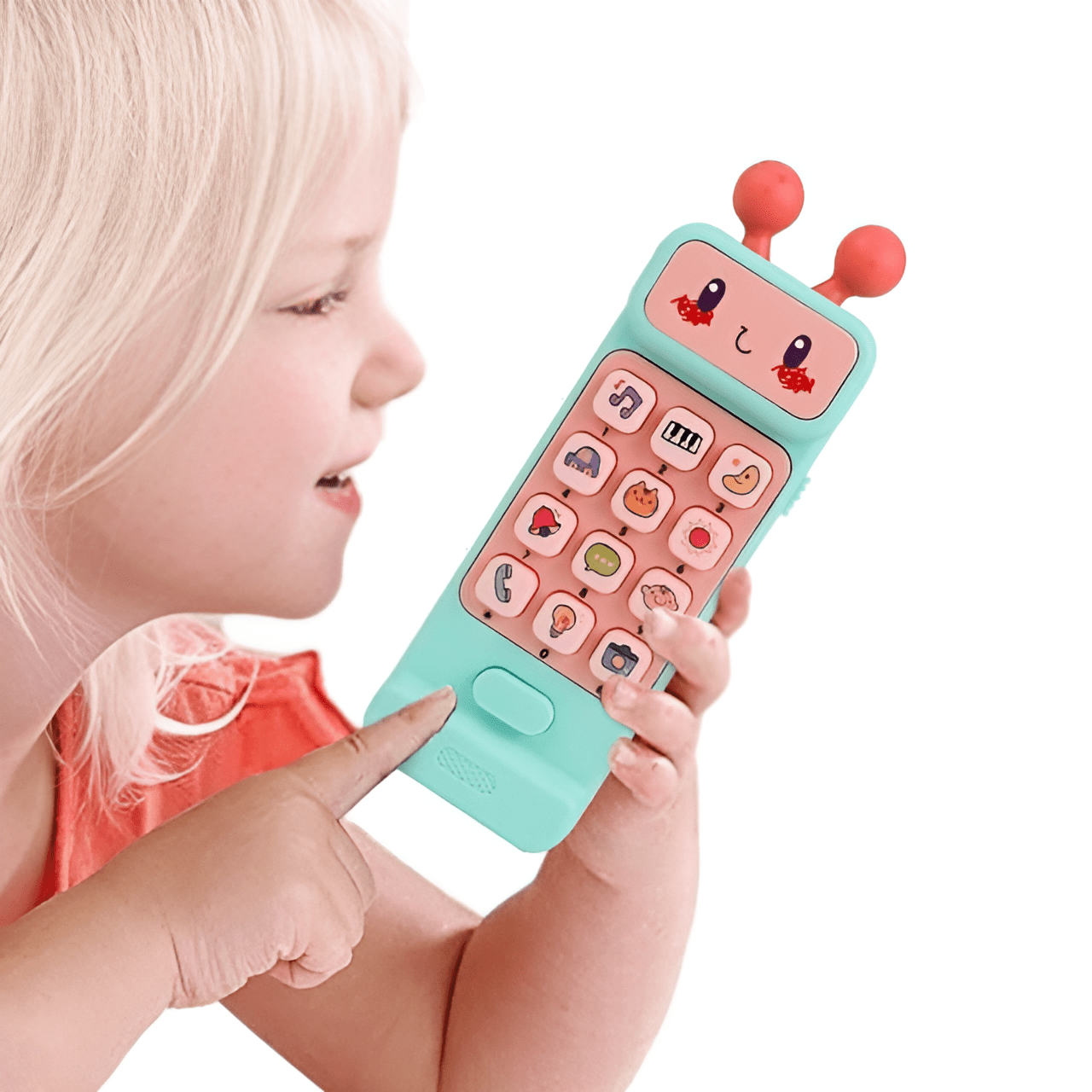 تليفون البيبي الذكي - يعمل بالبطاريات - KIDSBOX