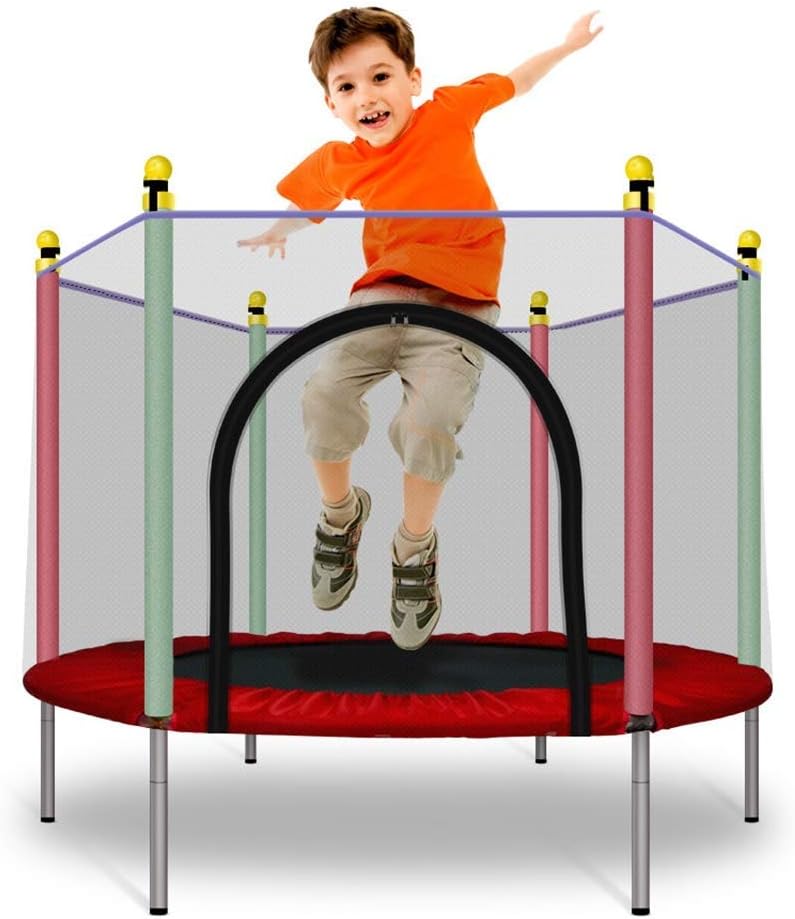 ترامبولين مع شبكة أمان مغلقة - KIDSBOX