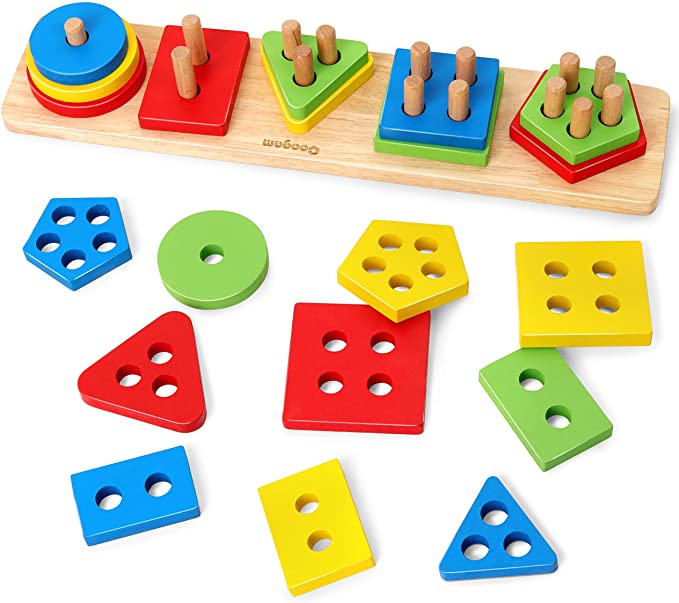 ترتيب الاشكال الهندسية - KIDSBOX