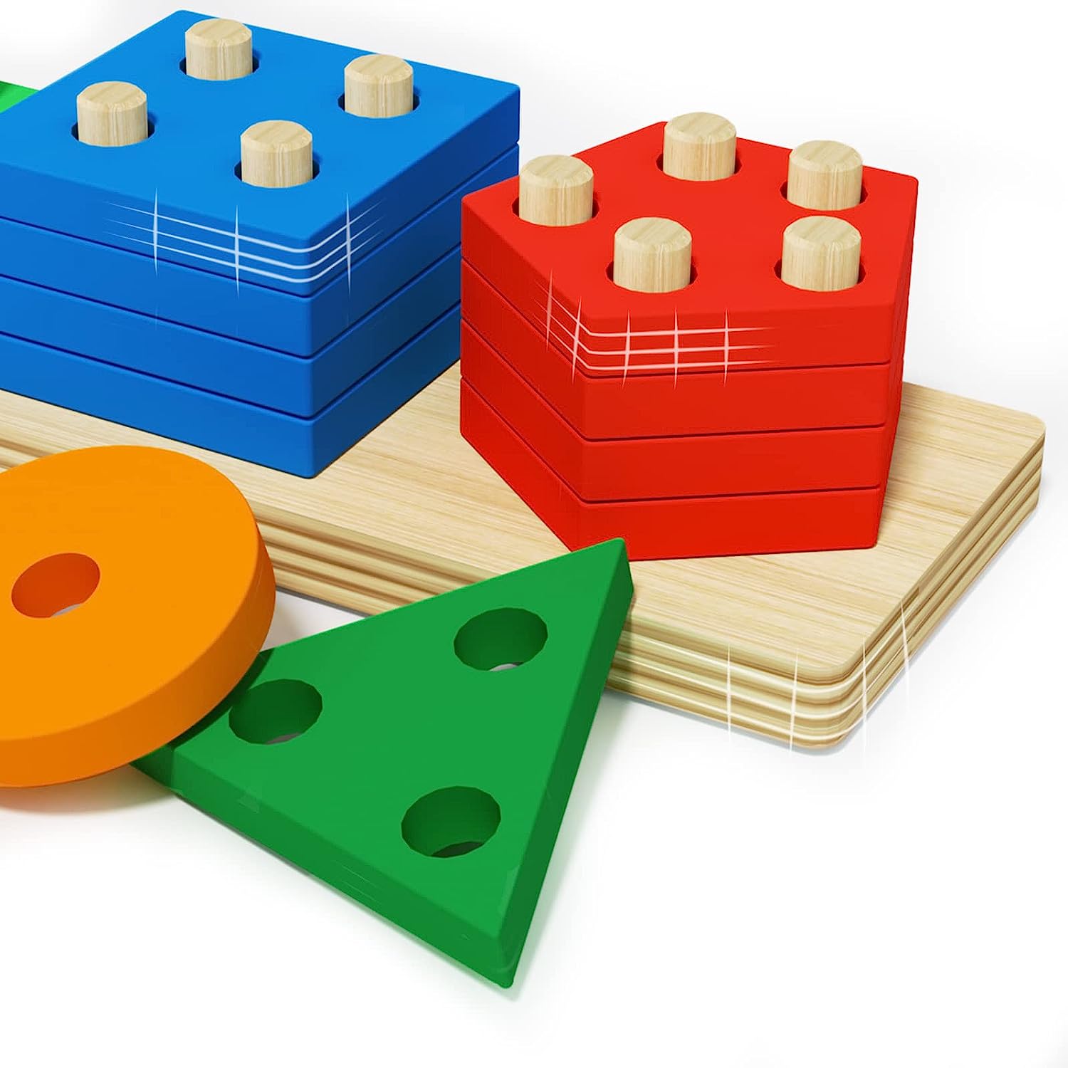 ترتيب الاشكال الهندسية - KIDSBOX