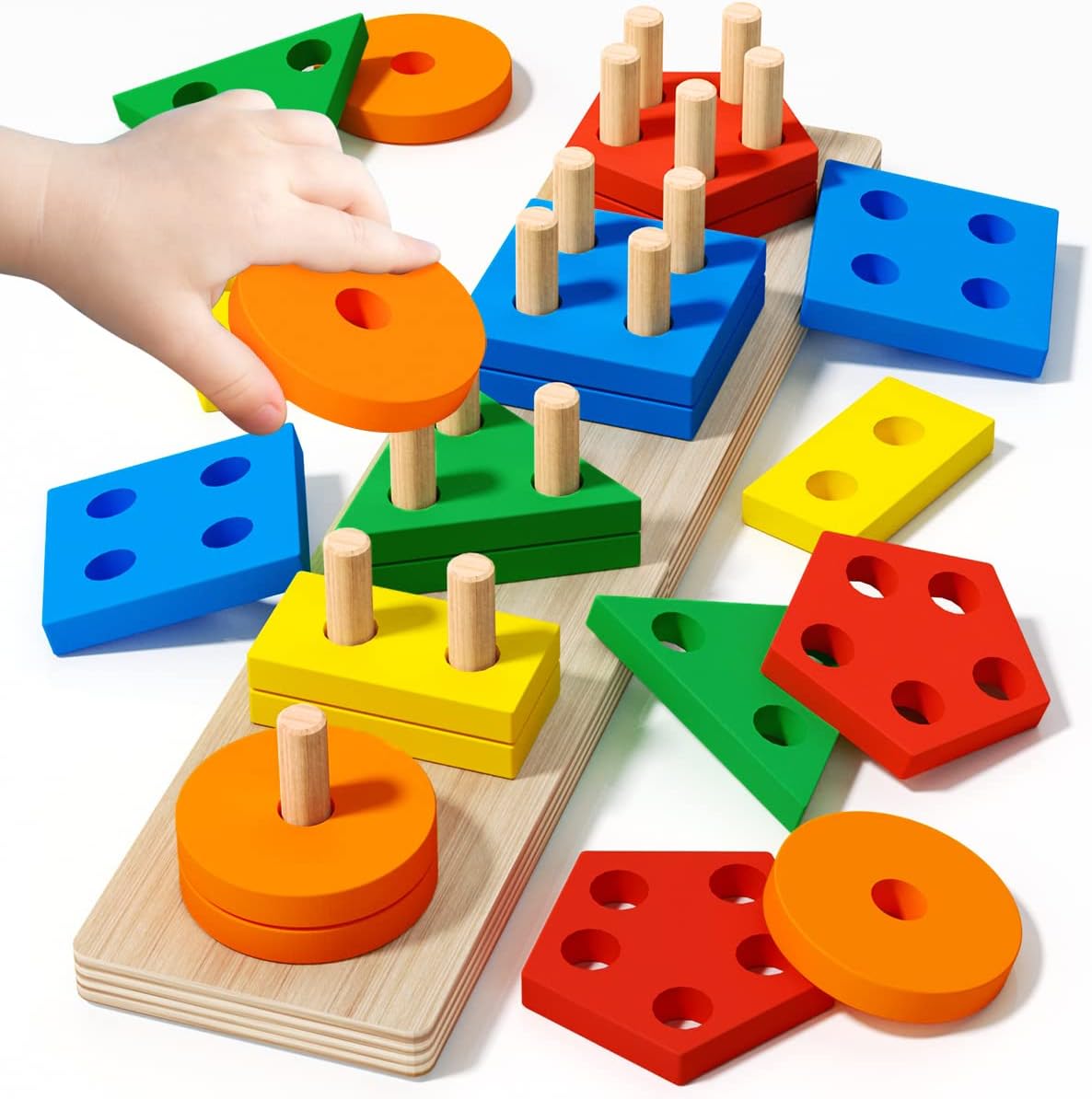 ترتيب الاشكال الهندسية - KIDSBOX