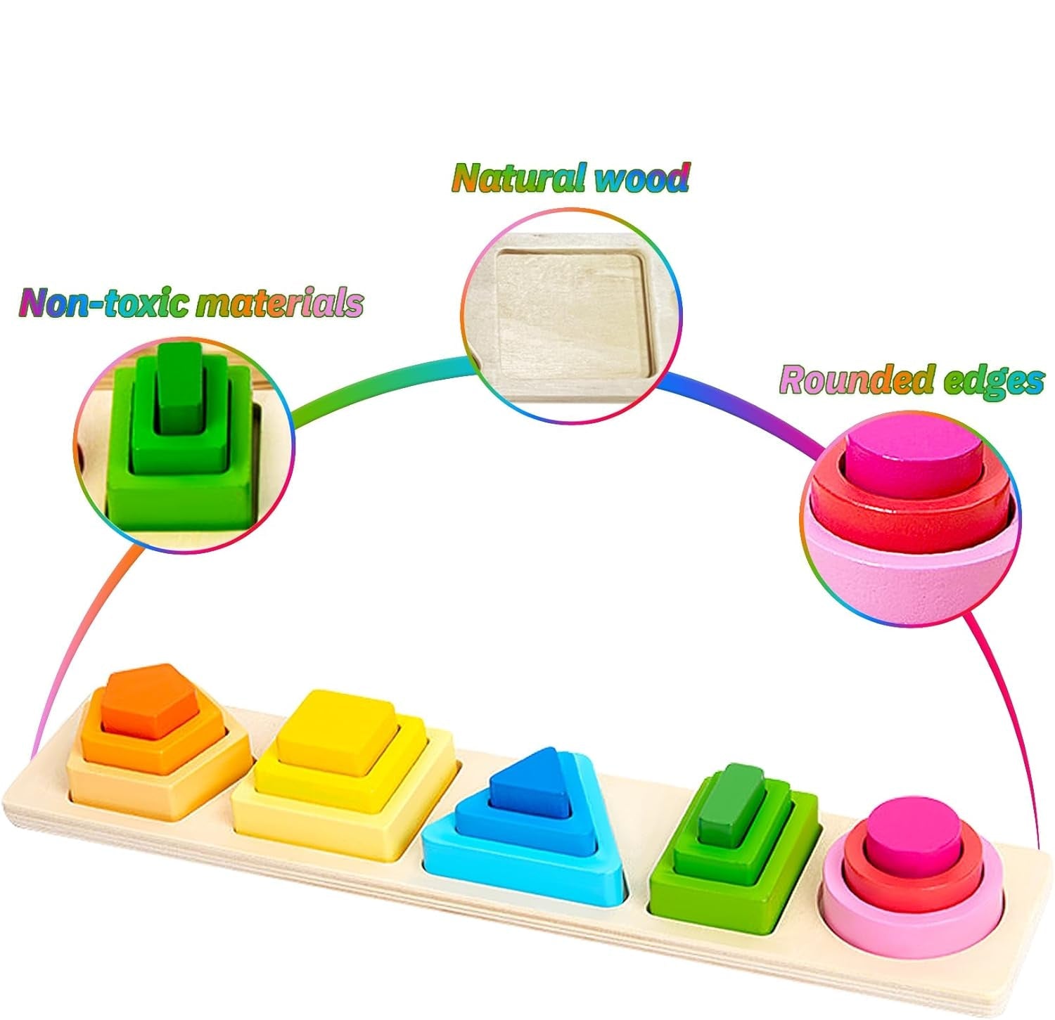 ترتيب ومطابقة الاشكال الهندسية - KIDSBOX